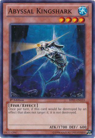 Abyssal Kingshark [1st Edition] BP01-EN155