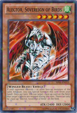 Alector, Sovereign of Birds [Starfoil Rare] BP01-EN153