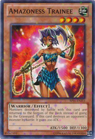 Amazoness Trainee [Starfoil Rare] BP01-EN213