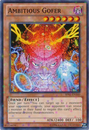 Ambitious Gofer [Starfoil Rare] BP01-EN160