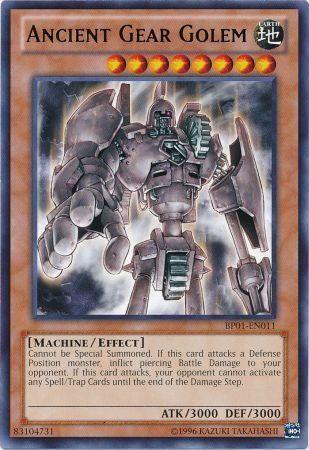 Ancient Gear Golem BP01-EN011