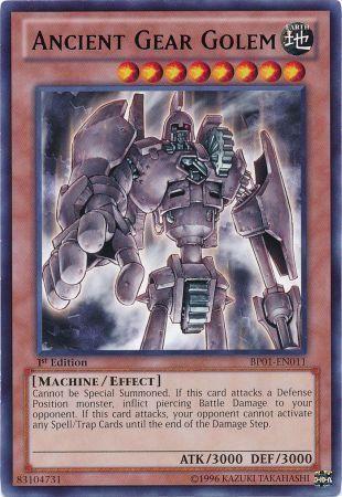 Ancient Gear Golem [1st Edition] BP01-EN011