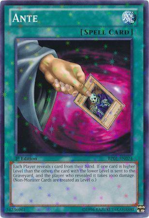 Ante [Starfoil Rare 1st Edition] BP01-EN074