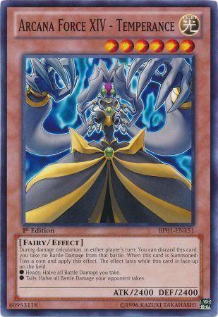 Arcana Force XIV - Temperance [1st Edition] BP01-EN151