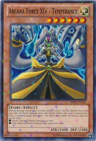 Arcana Force XIV - Temperance [Starfoil Rare] BP01-EN151