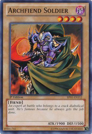 Archfiend Soldier [1st Edition] BP01-EN112