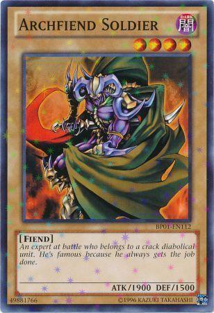 Archfiend Soldier [Starfoil Rare] BP01-EN112