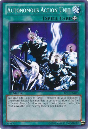 Autonomous Action Unit [1st Edition] BP01-EN073