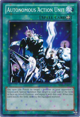 Autonomous Action Unit [Starfoil Rare] BP01-EN073