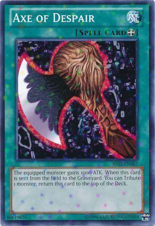 Axe of Despair [Starfoil Rare] BP01-EN067