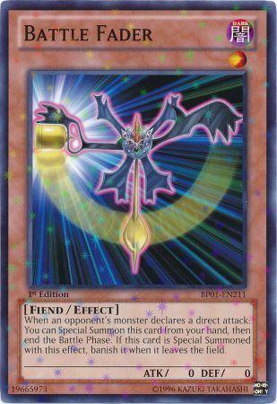 Battle Fader [Starfoil Rare 1st Edition] BP01-EN211