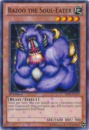 Bazoo the Soul-Eater [Starfoil Rare 1st Edition] BP01-EN119