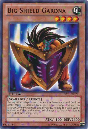 Big Shield Gardna [Starfoil Rare 1st Edition] BP01-EN176