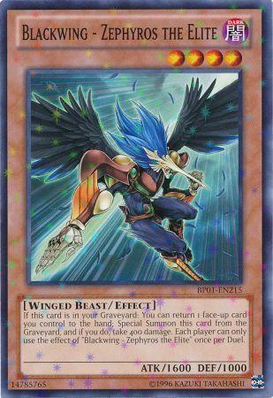 Blackwing - Zephyros the Elite [Starfoil Rare] BP01-EN215