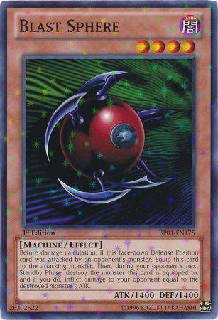 Blast Sphere [Starfoil Rare 1st Edition] BP01-EN175