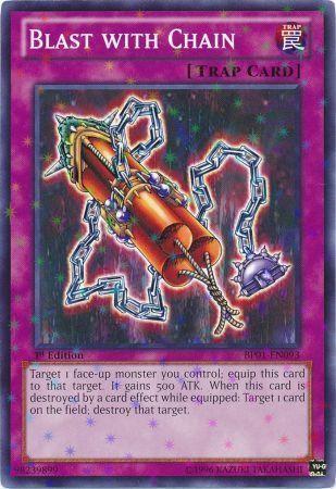 Blast with Chain [Starfoil Rare 1st Edition] BP01-EN093