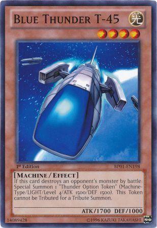 Blue Thunder T-45 [1st Edition] BP01-EN198