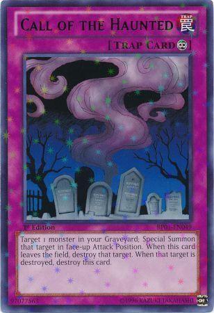 Call of the Haunted [Starfoil Rare 1st Edition] BP01-EN049