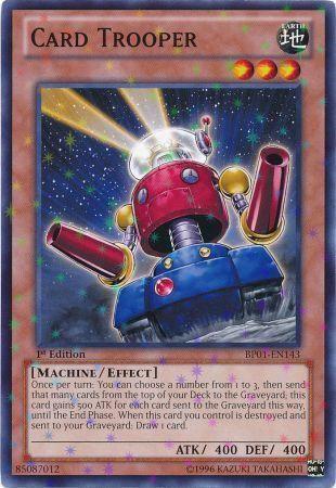Card Trooper [Starfoil Rare 1st Edition] BP01-EN143