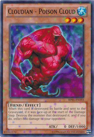 Cloudian - Poison Cloud [Starfoil Rare] BP01-EN193