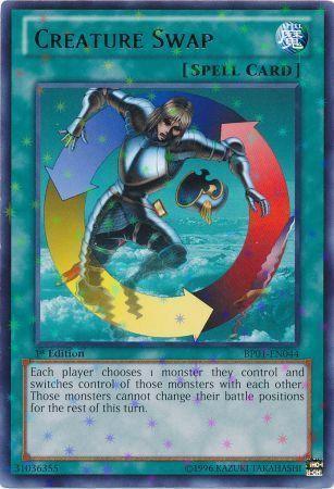 Creature Swap [Starfoil Rare 1st Edition] BP01-EN044