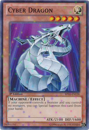 Cyber Dragon [Starfoil Rare 1st Edition] BP01-EN138