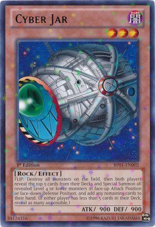 Cyber Jar [Starfoil Rare 1st Edition] BP01-EN002