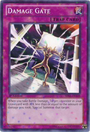 Damage Gate [Starfoil Rare 1st Edition] BP01-EN109