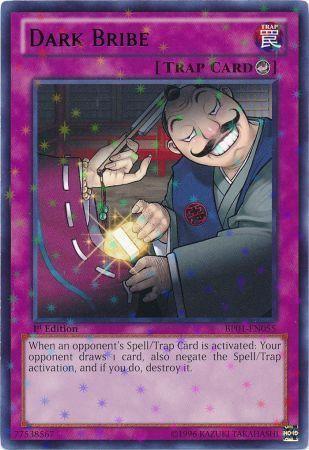 Dark Bribe [Starfoil Rare 1st Edition] BP01-EN055