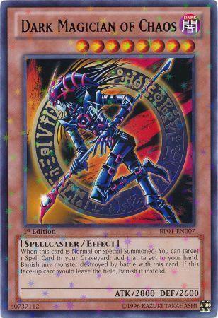 Dark Magician of Chaos [Starfoil Rare 1st Edition] BP01-EN007