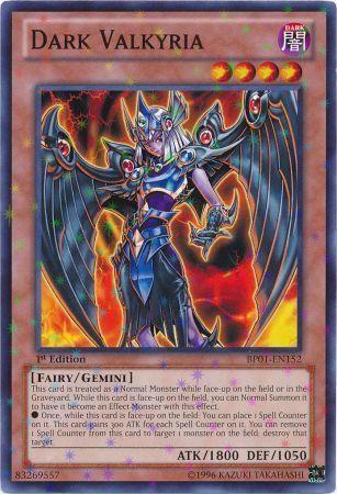 Dark Valkyria [Starfoil Rare 1st Edition] BP01-EN152