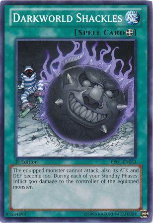 Darkworld Shackles [1st Edition] BP01-EN083