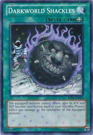 Darkworld Shackles [Starfoil Rare] BP01-EN083