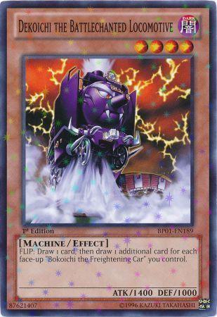 Dekoichi the Battlechanted Locomotive [Starfoil Rare 1st Edition] BP01-EN189