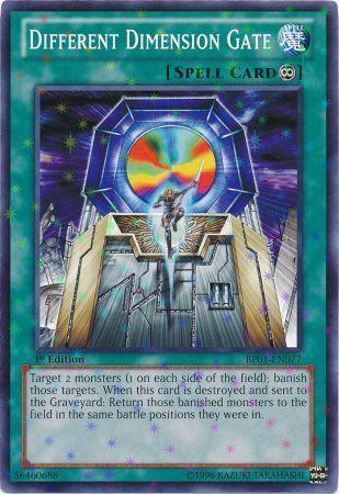 Different Dimension Gate [Starfoil Rare 1st Edition] BP01-EN077