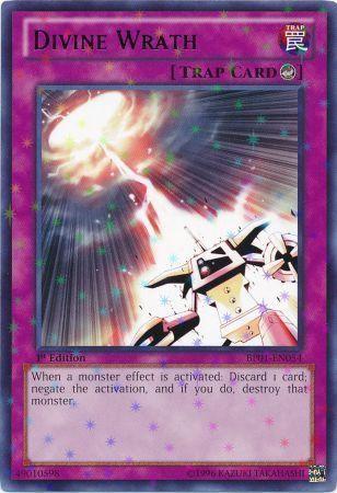 Divine Wrath [Starfoil Rare 1st Edition] BP01-EN054