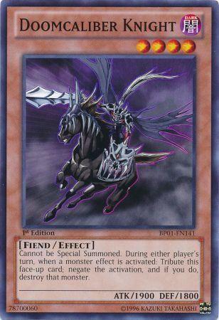 Doomcaliber Knight [1st Edition] BP01-EN141