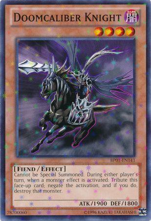 Doomcaliber Knight [Starfoil Rare] BP01-EN141