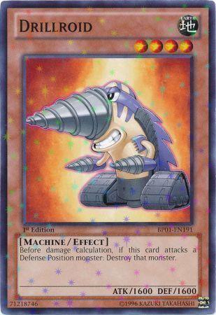 Drillroid [Starfoil Rare 1st Edition] BP01-EN191