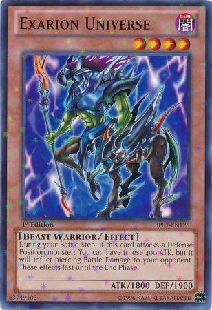 Exarion Universe [Starfoil Rare 1st Edition] BP01-EN126