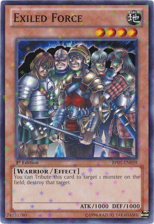 Exiled Force [Starfoil Rare 1st Edition] BP01-EN059