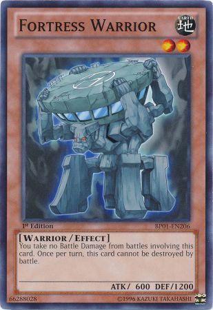 Fortress Warrior [1st Edition] BP01-EN206