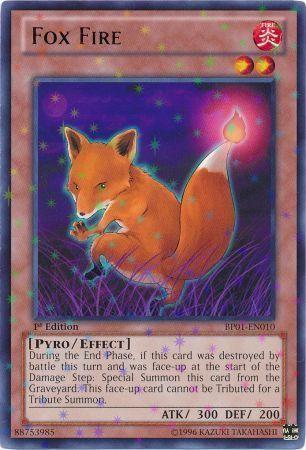 Fox Fire [Starfoil Rare 1st Edition] BP01-EN010
