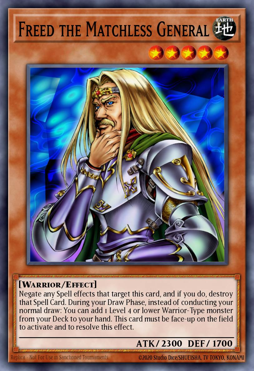 Freed the Matchless General [Starfoil Rare] BP01-EN123