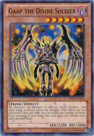 Gaap the Divine Soldier [Starfoil Rare] BP01-EN150