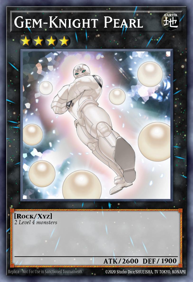 Gem-Knight Pearl [Starfoil Rare 1st Edition] BP01-EN031
