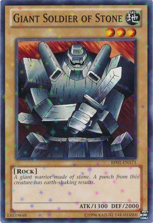 Giant Soldier of Stone [Starfoil Rare] BP01-EN171