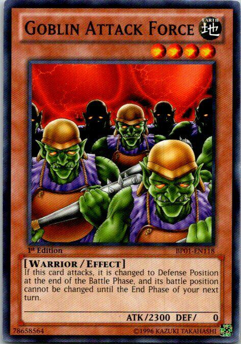 Goblin Attack Force [1st Edition] BP01-EN118