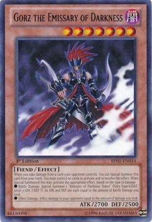 Gorz the Emissary of Darkness [1st Edition] BP01-EN014