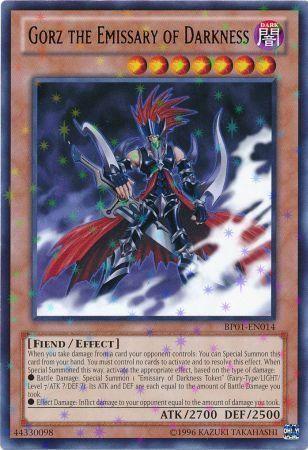 Gorz the Emissary of Darkness [Starfoil Rare] BP01-EN014